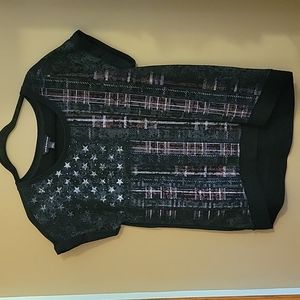 3[$20 Red-white patriotic design on black. Med.